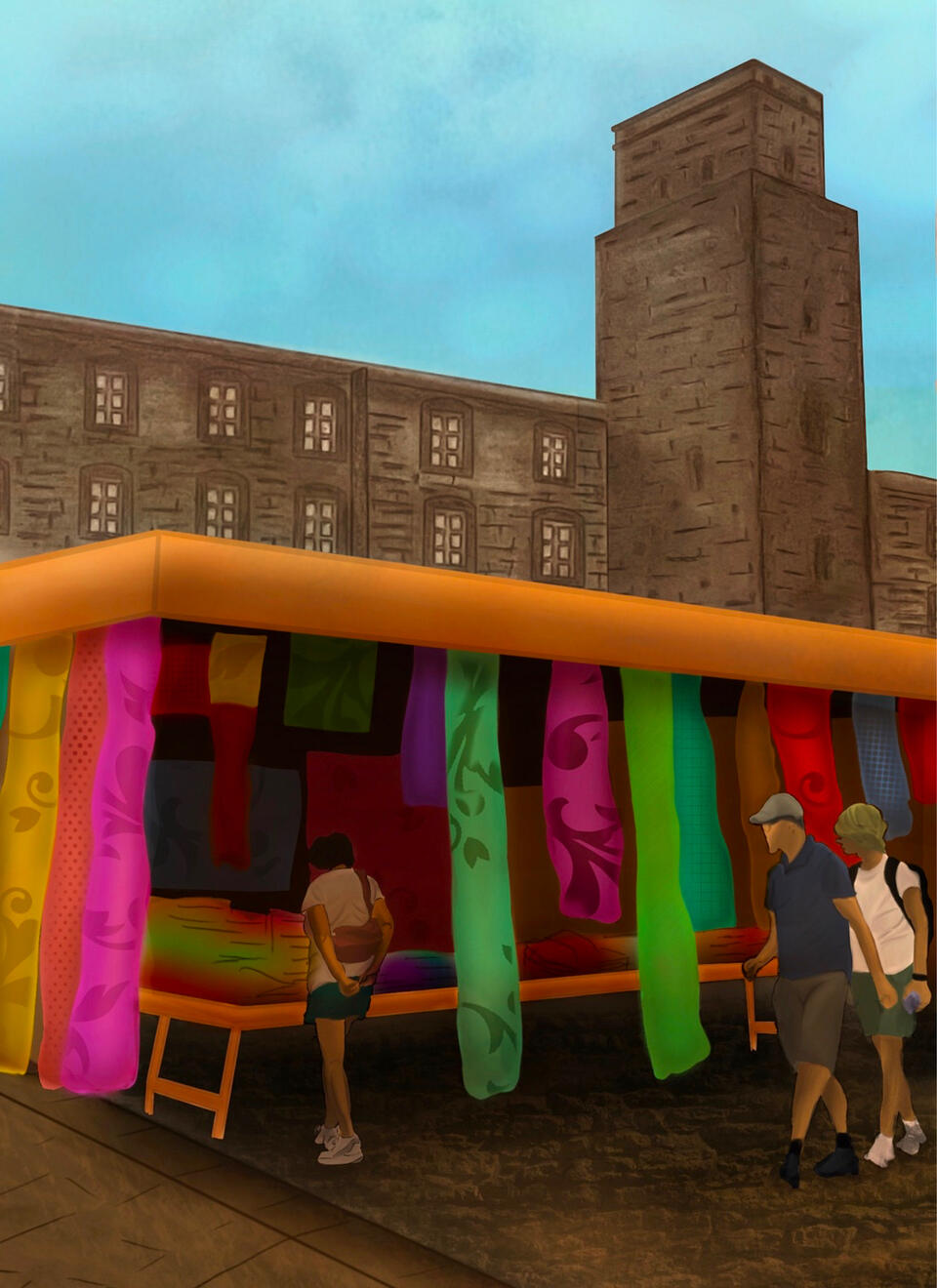 Traditional Charcoal and Digital Art