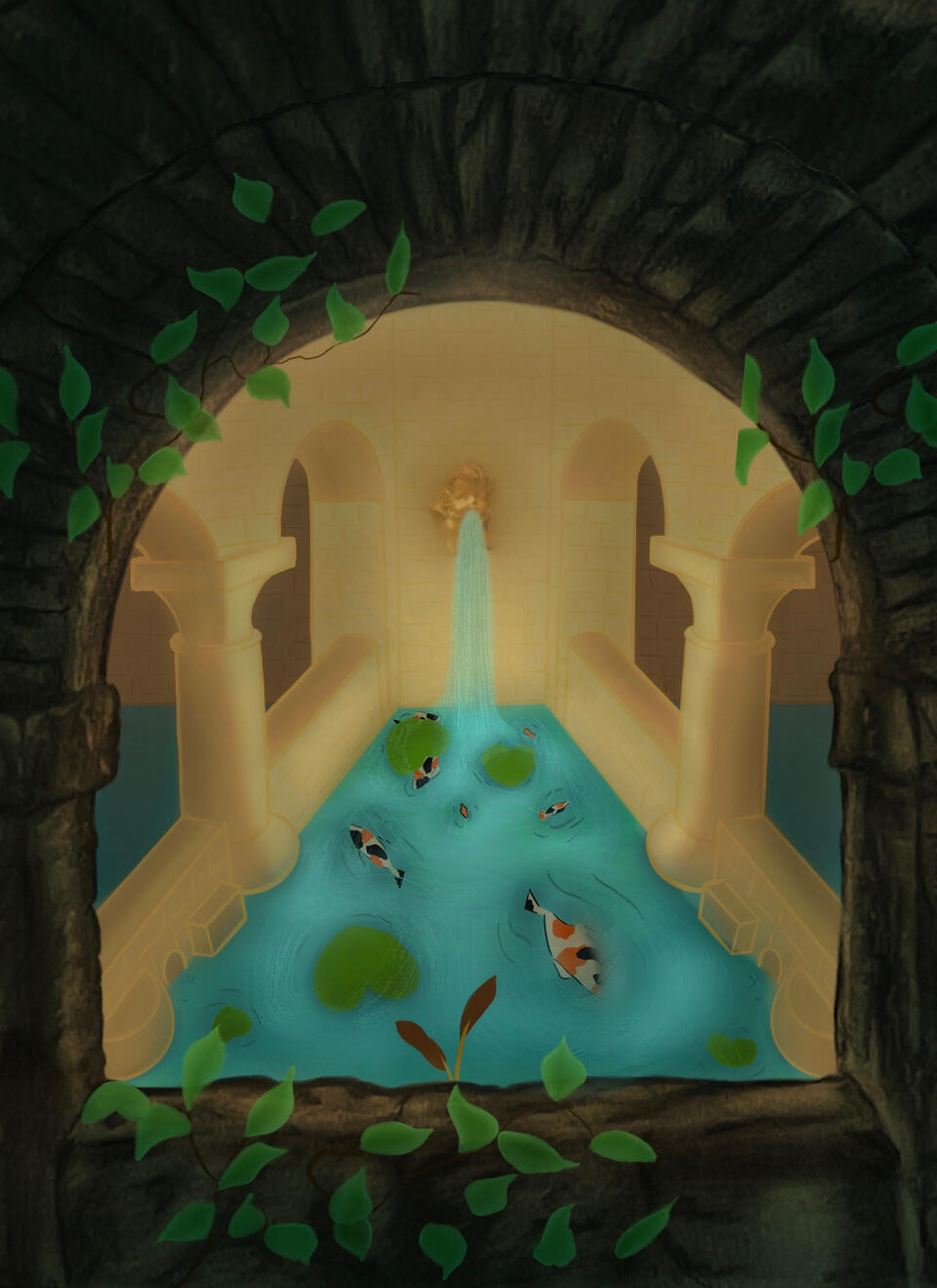 Traditional Charcoal and Digital Art