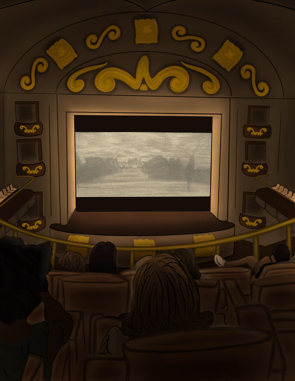 Traditional Charcoal and Digital Art